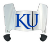 Kansas Jayhawks Mini Football Helmet Visor Shield w/ Clips - PICK VISOR & LOGO COLOR