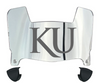 Kansas Jayhawks Mini Football Helmet Visor Shield w/ Clips - PICK VISOR & LOGO COLOR