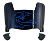 Kansas Jayhawks Mini Football Helmet Visor Shield w/ Clips - PICK VISOR & LOGO COLOR