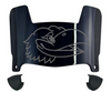 Kansas Jayhawks Mini Football Helmet Visor Shield w/ Clips - PICK VISOR & LOGO COLOR