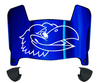 Kansas Jayhawks Mini Football Helmet Visor Shield w/ Clips - PICK VISOR & LOGO COLOR