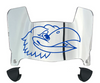 Kansas Jayhawks Mini Football Helmet Visor Shield w/ Clips - PICK VISOR & LOGO COLOR