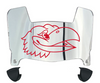 Kansas Jayhawks Mini Football Helmet Visor Shield w/ Clips - PICK VISOR & LOGO COLOR