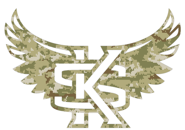 Kennesaw State Owls Alternate Logo Salute to Service Camouflage Camo Vinyl Decal PICK SIZE