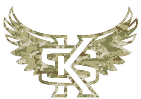 Kennesaw State Owls Alternate Logo Salute to Service Camouflage Camo Vinyl Decal PICK SIZE