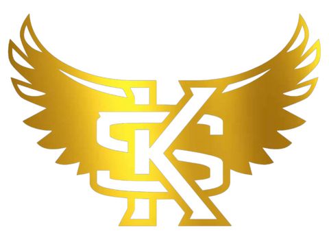 Kennesaw State Owls GOLD CHROME MIRROR Alternate Logo Premium DieCut Vinyl Decal PICK SIZE