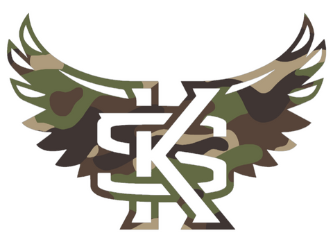 Kennesaw State Owls Woodland Camo Camouflage Alternate Logo Premium DieCut Vinyl Decal PICK SIZE
