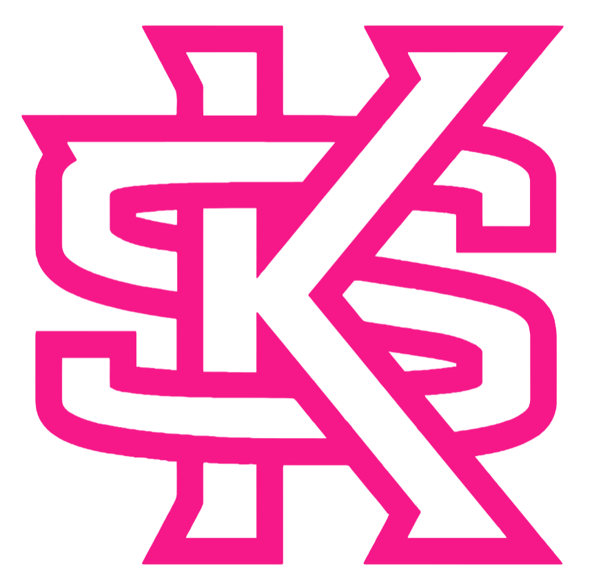 Kennesaw State Owls Hot Pink Team Logo Premium DieCut Vinyl Decal PICK SIZE