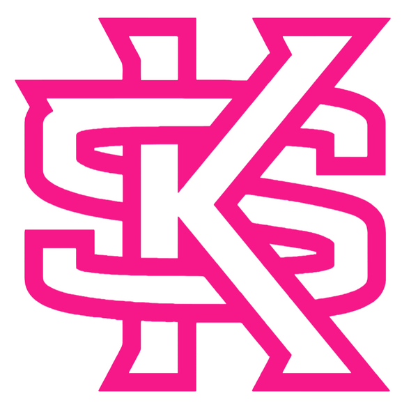 Kennesaw State Owls Hot Pink Team Logo Premium DieCut Vinyl Decal PICK SIZE