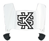 Kennesaw State Owls Mini Football Helmet Visor Shield w/ Clips - PICK VISOR & LOGO COLOR