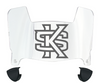 Kennesaw State Owls Mini Football Helmet Visor Shield w/ Clips - PICK VISOR & LOGO COLOR