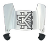 Kennesaw State Owls Mini Football Helmet Visor Shield w/ Clips - PICK VISOR & LOGO COLOR