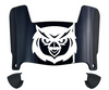 Kennesaw State Owls Mini Football Helmet Visor Shield w/ Clips - PICK VISOR & LOGO COLOR