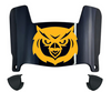 Kennesaw State Owls Mini Football Helmet Visor Shield w/ Clips - PICK VISOR & LOGO COLOR