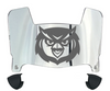 Kennesaw State Owls Mini Football Helmet Visor Shield w/ Clips - PICK VISOR & LOGO COLOR