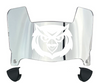Kennesaw State Owls Mini Football Helmet Visor Shield w/ Clips - PICK VISOR & LOGO COLOR