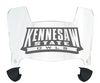 Kennesaw State Owls Mini Football Helmet Visor Shield w/ Clips - PICK VISOR & LOGO COLOR
