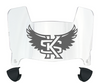 Kennesaw State Owls Mini Football Helmet Visor Shield w/ Clips - PICK VISOR & LOGO COLOR