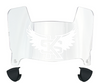 Kennesaw State Owls Mini Football Helmet Visor Shield w/ Clips - PICK VISOR & LOGO COLOR