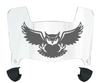 Kennesaw State Owls Mini Football Helmet Visor Shield w/ Clips - PICK VISOR & LOGO COLOR