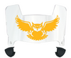 Kennesaw State Owls Mini Football Helmet Visor Shield w/ Clips - PICK VISOR & LOGO COLOR