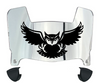Kennesaw State Owls Mini Football Helmet Visor Shield w/ Clips - PICK VISOR & LOGO COLOR