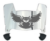 Kennesaw State Owls Mini Football Helmet Visor Shield w/ Clips - PICK VISOR & LOGO COLOR