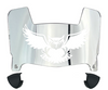 Kennesaw State Owls Mini Football Helmet Visor Shield w/ Clips - PICK VISOR & LOGO COLOR
