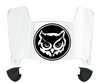 Kennesaw State Owls Mini Football Helmet Visor Shield w/ Clips - PICK VISOR & LOGO COLOR