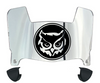 Kennesaw State Owls Mini Football Helmet Visor Shield w/ Clips - PICK VISOR & LOGO COLOR