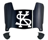 Kennesaw State Owls Mini Football Helmet Visor Shield w/ Clips - PICK VISOR & LOGO COLOR