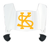 Kennesaw State Owls Mini Football Helmet Visor Shield w/ Clips - PICK VISOR & LOGO COLOR