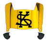 Kennesaw State Owls Mini Football Helmet Visor Shield w/ Clips - PICK VISOR & LOGO COLOR