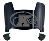 Kent State Golden Flashes Mini Football Helmet Visor Shield w/ Clips - PICK VISOR & LOGO COLOR