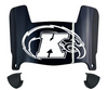 Kent State Golden Flashes Mini Football Helmet Visor Shield w/ Clips - PICK VISOR & LOGO COLOR