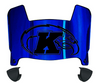 Kent State Golden Flashes Mini Football Helmet Visor Shield w/ Clips - PICK VISOR & LOGO COLOR