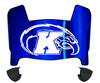 Kent State Golden Flashes Mini Football Helmet Visor Shield w/ Clips - PICK VISOR & LOGO COLOR