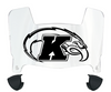 Kent State Golden Flashes Mini Football Helmet Visor Shield w/ Clips - PICK VISOR & LOGO COLOR