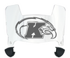 Kent State Golden Flashes Mini Football Helmet Visor Shield w/ Clips - PICK VISOR & LOGO COLOR