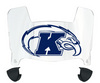 Kent State Golden Flashes Mini Football Helmet Visor Shield w/ Clips - PICK VISOR & LOGO COLOR
