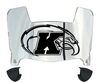 Kent State Golden Flashes Mini Football Helmet Visor Shield w/ Clips - PICK VISOR & LOGO COLOR