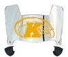 Kent State Golden Flashes Mini Football Helmet Visor Shield w/ Clips - PICK VISOR & LOGO COLOR