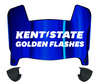 Kent State Golden Flashes Mini Football Helmet Visor Shield w/ Clips - PICK VISOR & LOGO COLOR