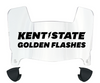 Kent State Golden Flashes Mini Football Helmet Visor Shield w/ Clips - PICK VISOR & LOGO COLOR