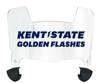 Kent State Golden Flashes Mini Football Helmet Visor Shield w/ Clips - PICK VISOR & LOGO COLOR