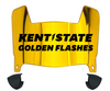 Kent State Golden Flashes Mini Football Helmet Visor Shield w/ Clips - PICK VISOR & LOGO COLOR