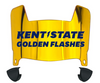 Kent State Golden Flashes Mini Football Helmet Visor Shield w/ Clips - PICK VISOR & LOGO COLOR