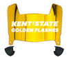 Kent State Golden Flashes Mini Football Helmet Visor Shield w/ Clips - PICK VISOR & LOGO COLOR