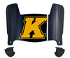 Kent State Golden Flashes Mini Football Helmet Visor Shield w/ Clips - PICK VISOR & LOGO COLOR