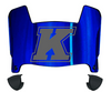 Kent State Golden Flashes Mini Football Helmet Visor Shield w/ Clips - PICK VISOR & LOGO COLOR